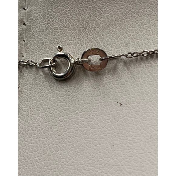 Carolyn Pollack Relios Filigree Sterling Silver Pendant Opal cabochon Necklace - Picture 8 of 13